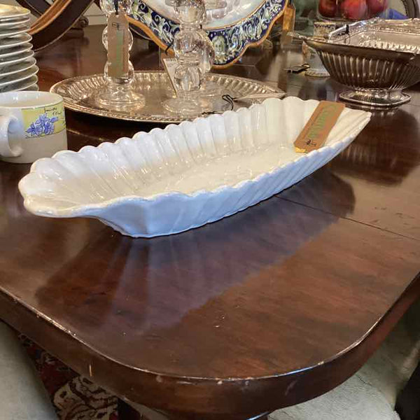 Vietri White Bread Server