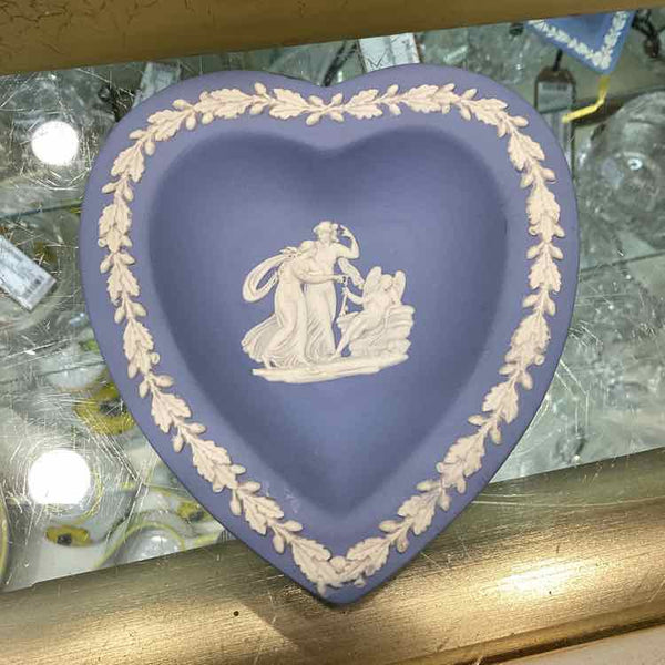 Jasperware Heart Plate