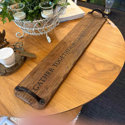 Wooden Tray By Mud Pie
