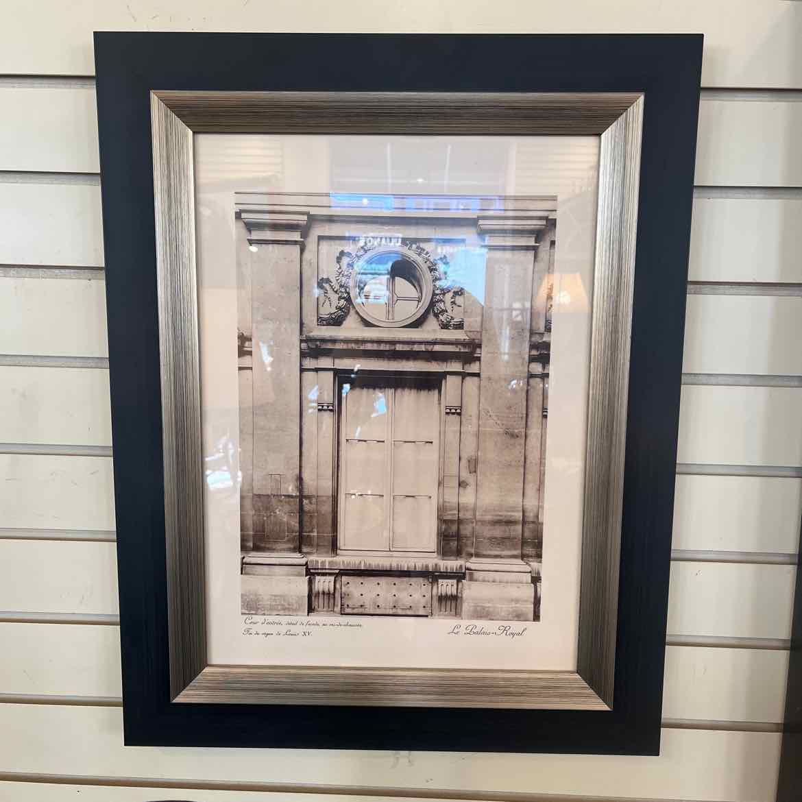 Framed Paris Door And Window