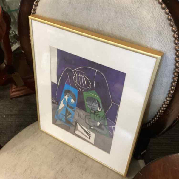 Reprint Picasso Francoise & Paloma