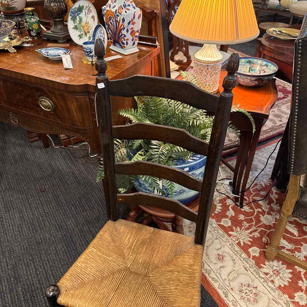 Ladder Back Rush Seat Chair