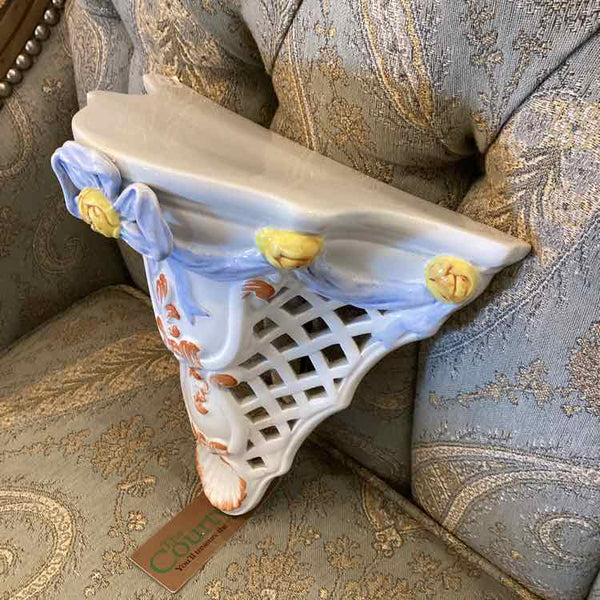 Bow Ceramic Sconce/Shelf