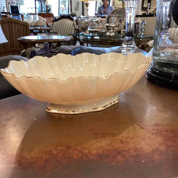 Lenox Oval Scalloped Bowl