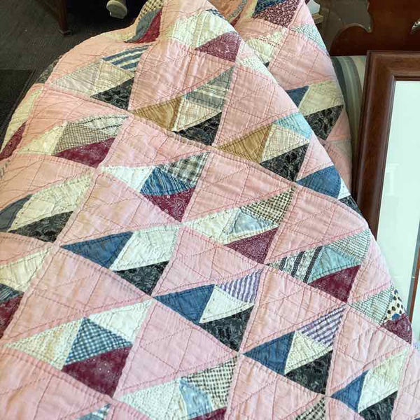 "As Is"  Vintage Quilt - Handmade