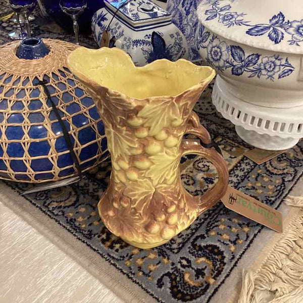 McCoy Harvest Gold And Brown Pitcher