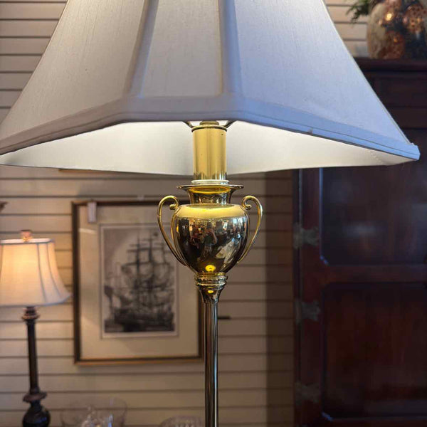 Pair of Skinny Gold Lamps
