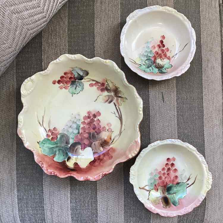 Three Limoges Bowls
