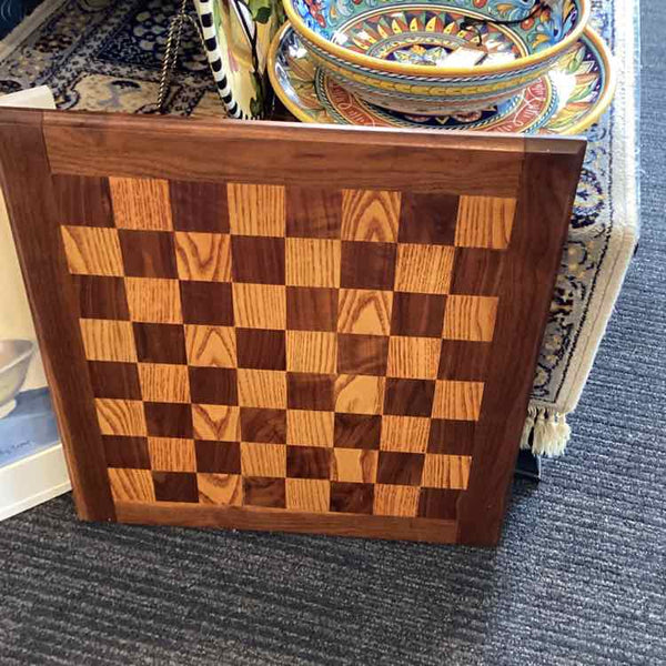 Wooden Chess/Checker Board