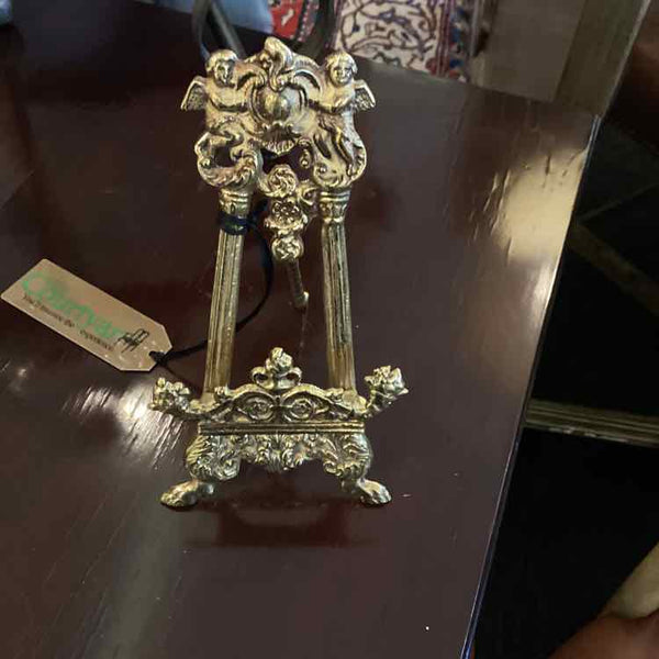 Small Brass Ornate Easel