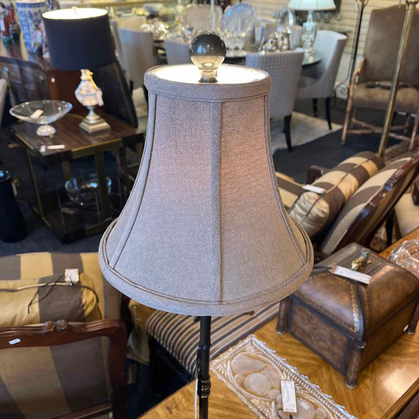 Pair Of Bronze Buffet Lamps
