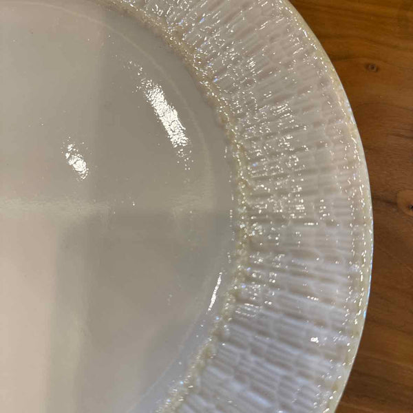 Belleek Woven Edge Plate