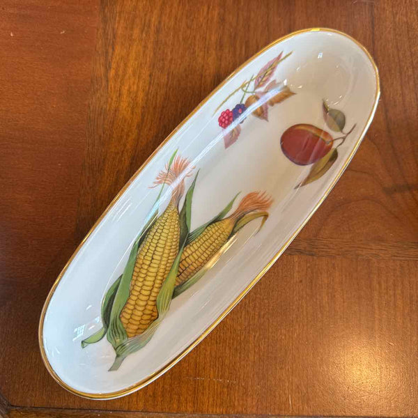 Royal Worcester "Evesham" Corn Cob Holder