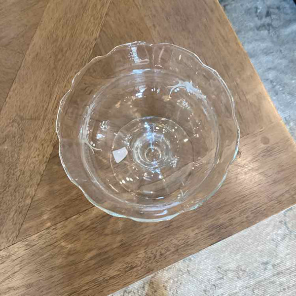 Vintage Glass Compote Dish