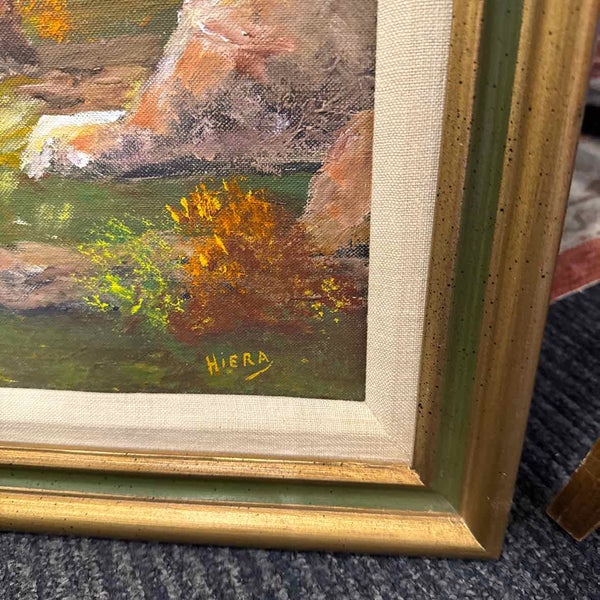 Oil Painting "Pennsylvania Path" by Ann Hiera