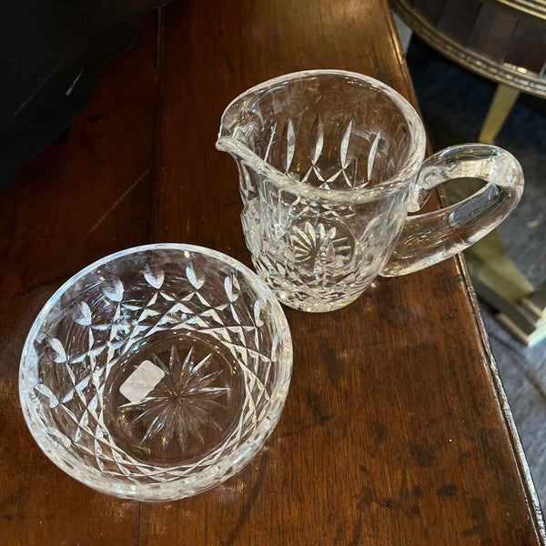 Waterford Creamer And  Sugar Bowl