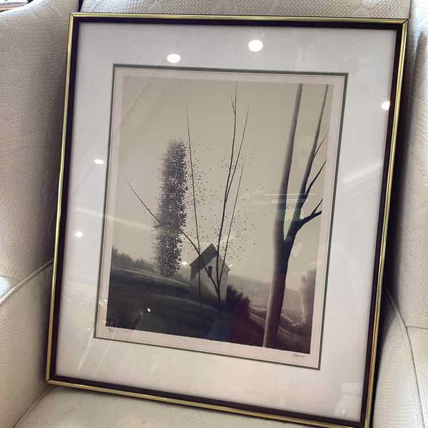 Robert Kipniss Signed Lithograph