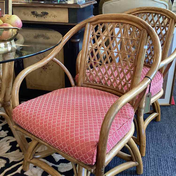 Rattan Table And Four Chairs