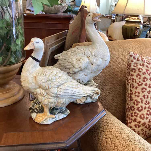 Kaldun & Bogle Pair of Goose Figurines