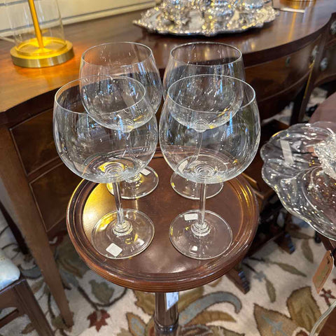 Four Riedel  Chardonnay Glasses