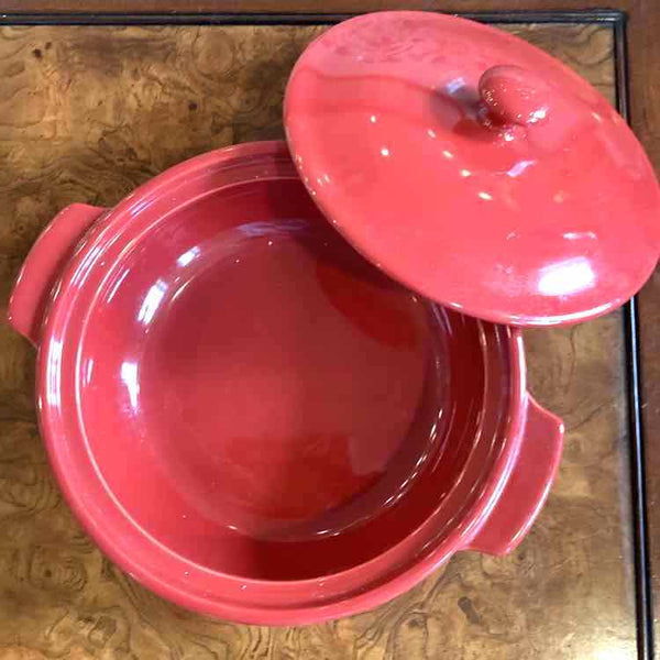 Longaberger Red Casserole Dish