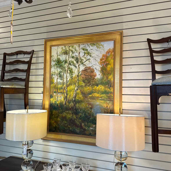 Birch Trees Oil Painting