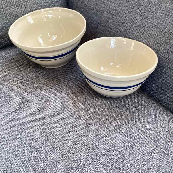 Set of 2 Roseville Bowls