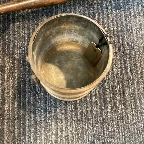 Small Hammered Copper Bucket