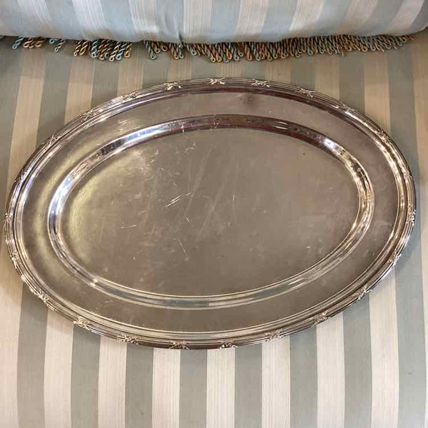 English Sheffield Oval Platter