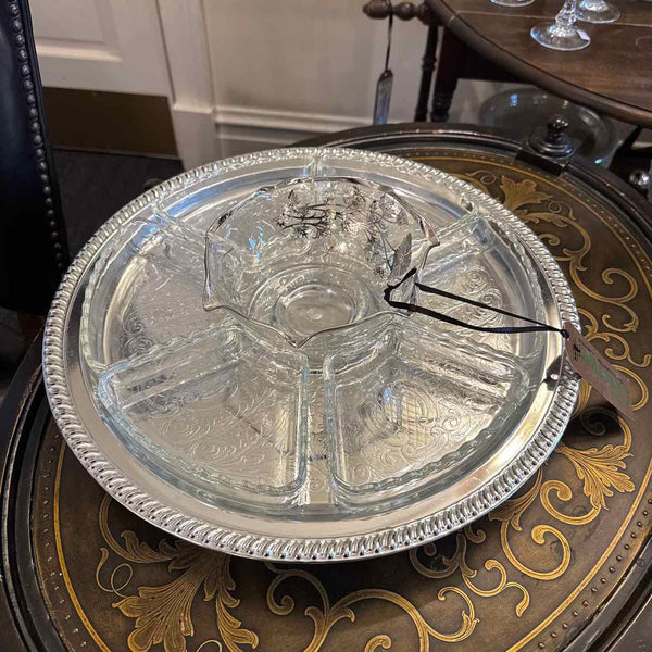Silver Lazy Susan