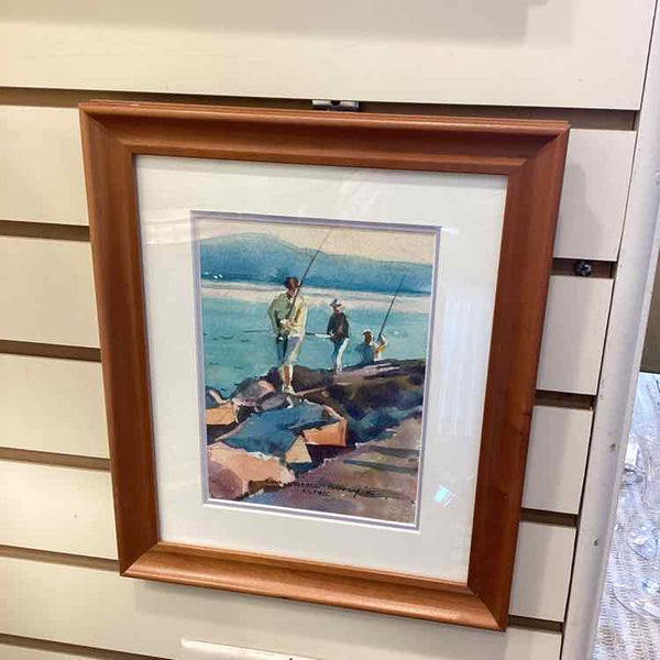 Fishermen Watercolor