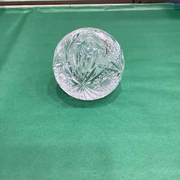 Crystal Ball Pen Holder Paperweight