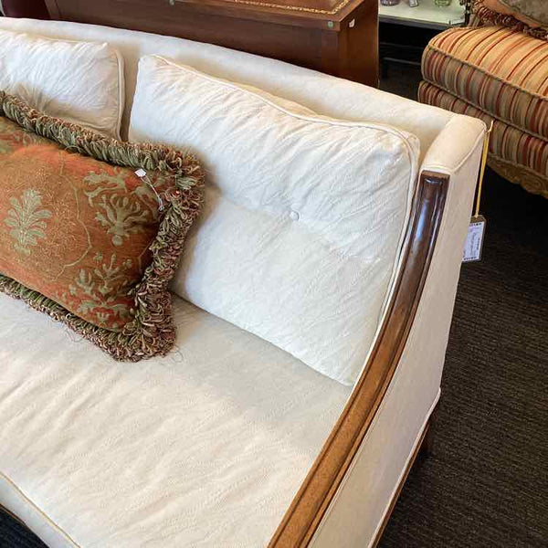 "As Is" MCM Ivory Settee