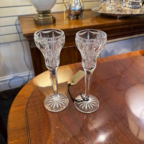 Pair of Waterford Marquis Candlesticks