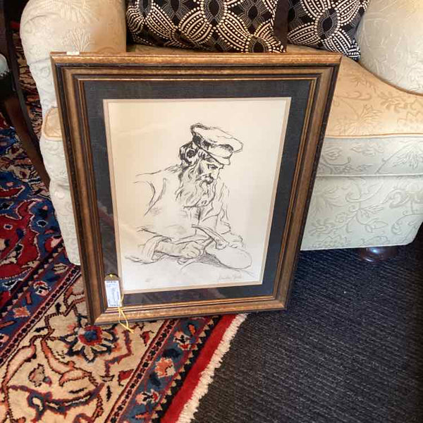 "The Cobbler" Lithograph