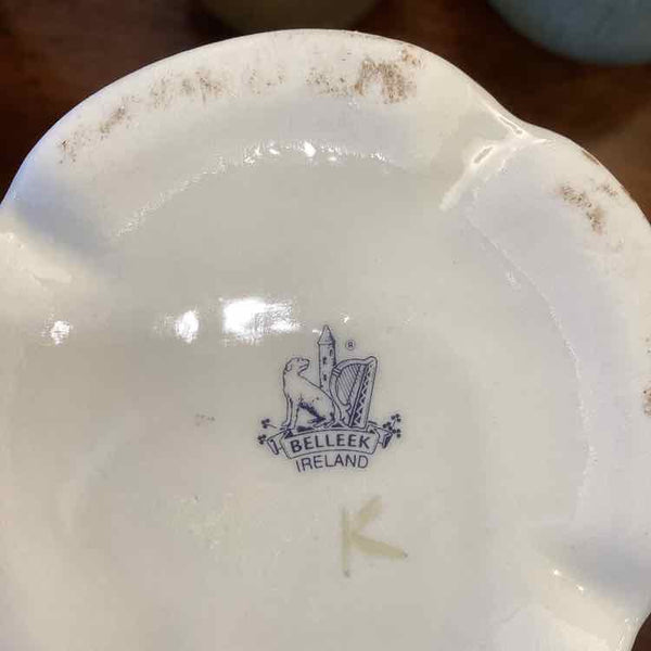 Belleek Shamrock Vase