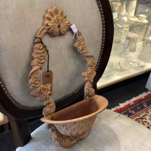 Cast Iron Wall Planter
