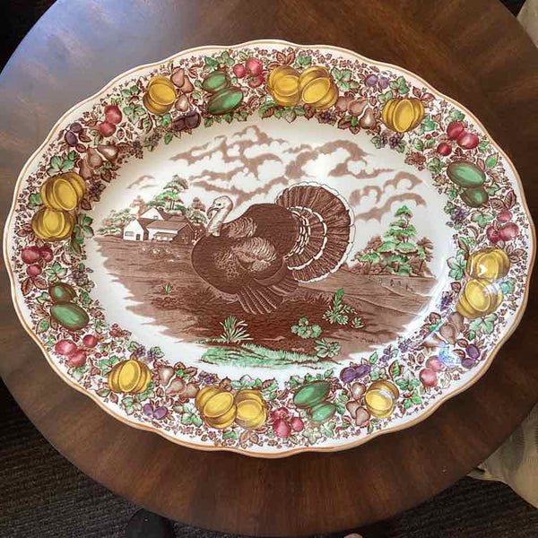 Royal Tudorware Turkey Platter