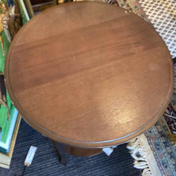 "As Is" Drum Side Table