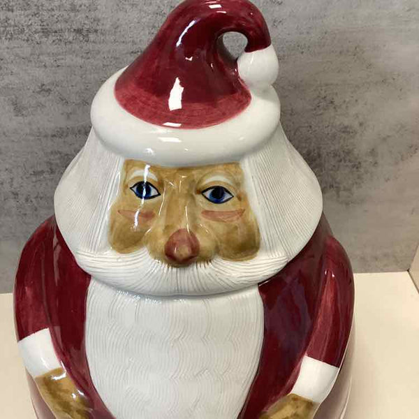 Santa Cookie Jar