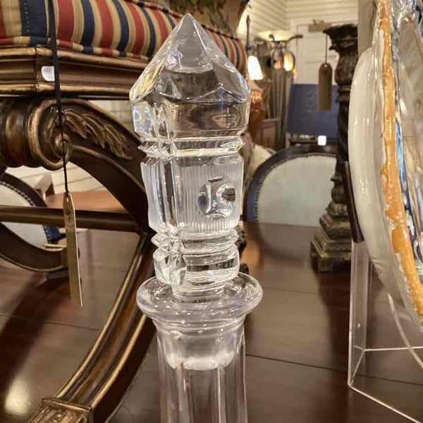 Pressed Glass Decanter