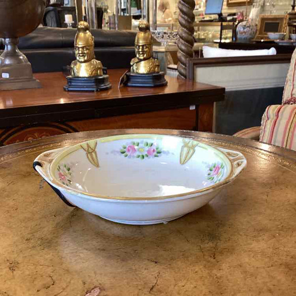 Nippon Dish with Gold Handles