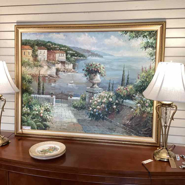 Seascape Oil Painting By Castillo