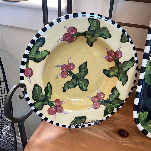 Droll Yellow Radish Bowl