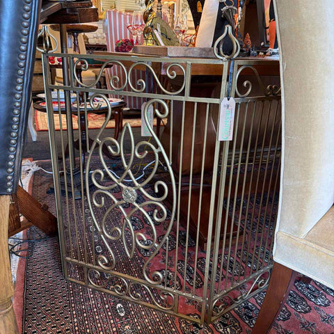 Brass Fireplace Screen