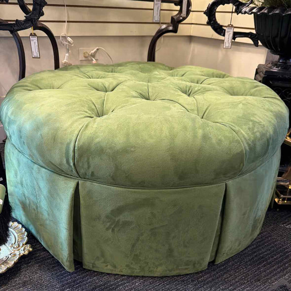 Calico Corners Microfiber Ottoman
