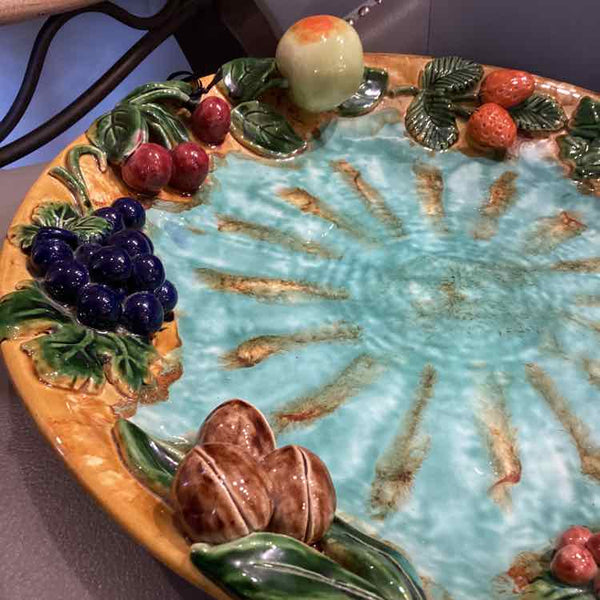 Ceramic Fruit Decor Platter