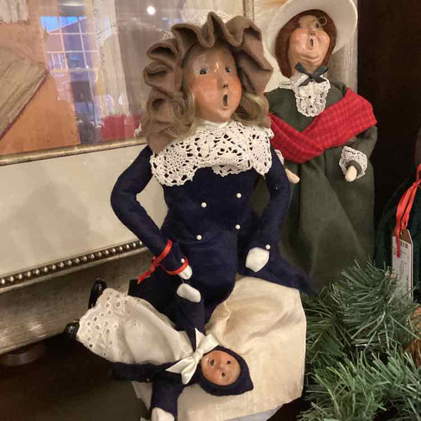 Byer's Choice Girl Caroler with Doll