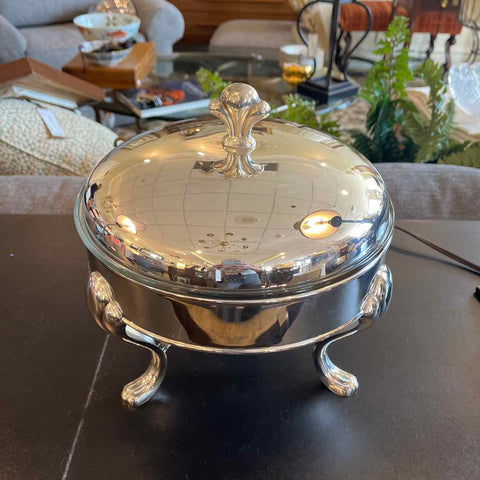 Silverplate Casserole Dish