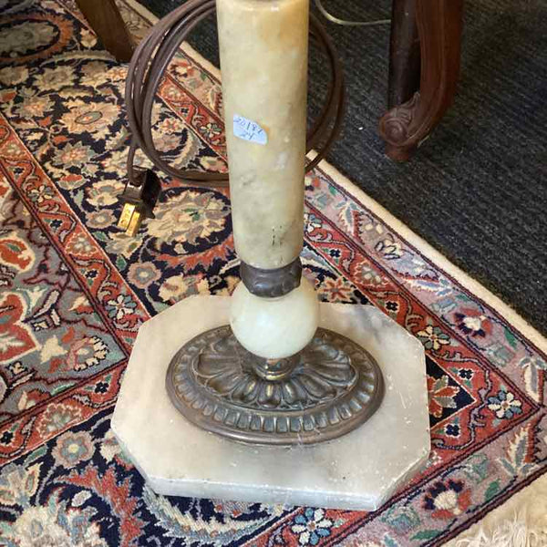 Brass & Marble Floor Lamp